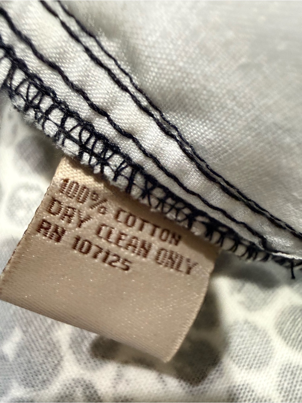 Biacci geo print  Black & White Patterned Capri Pants Sz. 12 NWOT Y2K - Picture 5 of 5